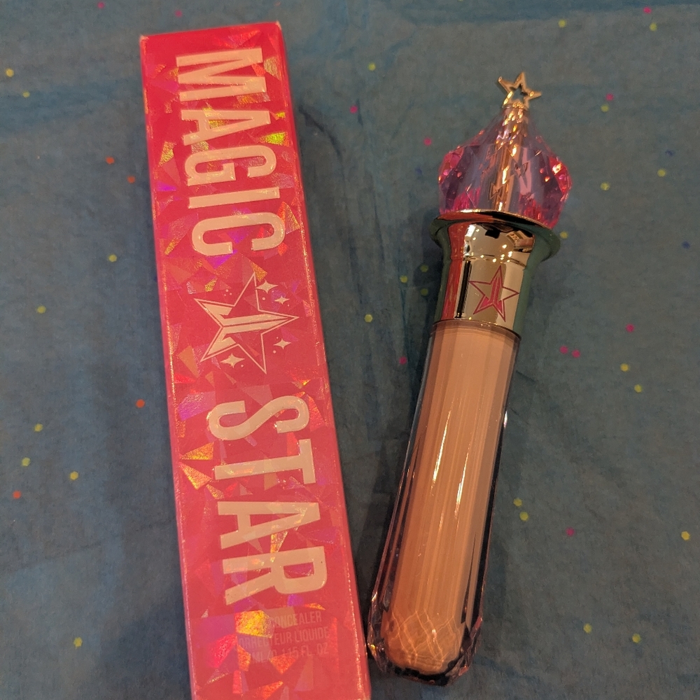 NWT Jeffree Star Highlighter Palette, Concealer, & Red Velour Liquid Lipstick - Picture 4 of 8